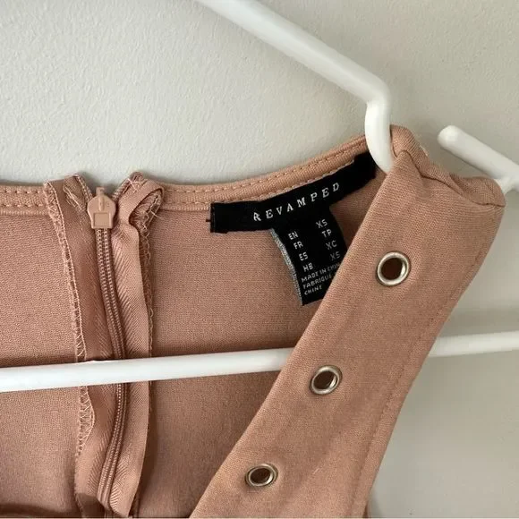 Revamped xs beige dress - Picture 3 of 5